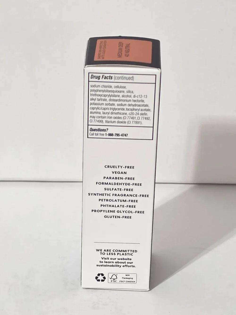 BAREPRO 24HR Wear-Skin Perfecting Matte Foundation SPF 20-Medium Deep 43 Neutral